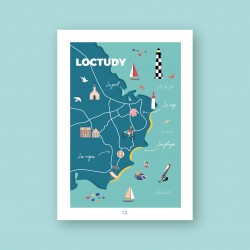 Affiche " Loctudy "