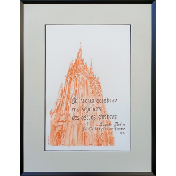 Claire Montaigne - Cathédrale orange