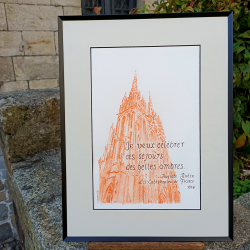 Claire Montaigne - Cathédrale orange - rue