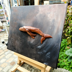 Plage des Baleines - Souvenir du Fjord - rue côté