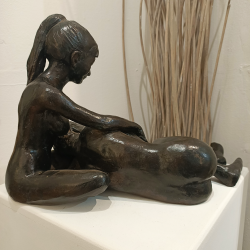 Sculpture - Cascade de tendresse - dos