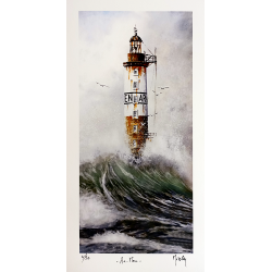 Le Phare d'Ar Men - Tirage...