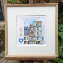 Maisons à Pans de Bois - Quimper - encadré