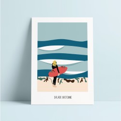 " Salade Bretonne " - Affiche