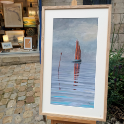 JM Misslen - Brume matinale en Baie de Douarnenez - carré