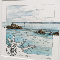 Alain Baudson - Le Herpin, Cancale - détails