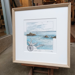 Alain Baudson - Le Herpin, Cancale - carré