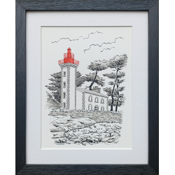 Claire Montaigne - Le Phare de Ste-Marine COMBRIT