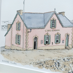 Claire Montaigne - Audierne, Finistère - détails