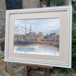 JM Misslen - Le Port de St-Goustant - Auray - carré