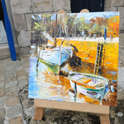 Alain Muller - Quai Pont-Aven - carré