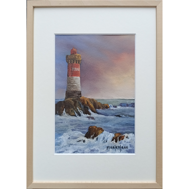 Markolero - Le Phare des Pierres Noires au Coucher du soleil Markolero - Le Phare des Pierres Noires au Coucher du soleil