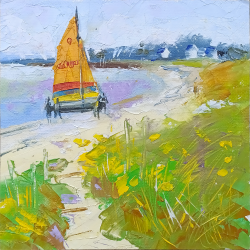 Alain Muller - Sur le sable