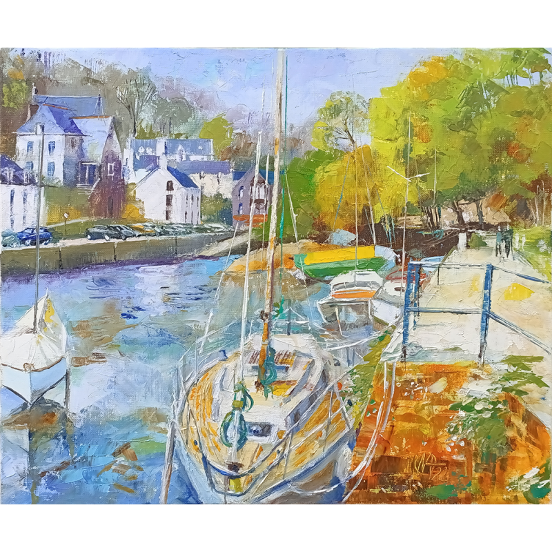 Alain Muller - Quai de Pont Aven