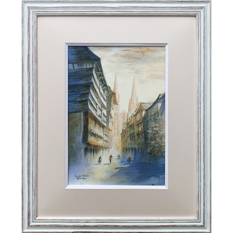 JM Misslen - Rue Kéréon bleuté -