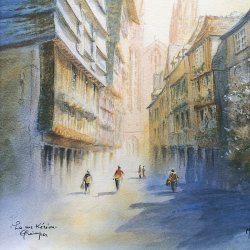 JM Misslen - Rue Kéréon bleuté - détails