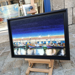 Pierrus - Retour de peche a St-Guénolé - rue