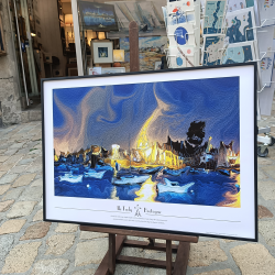 Pierrus - Vision Ile-Tudy - Poster - rue