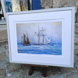 JM Misslen - Vieux Gréements en Baie de Douarnenez  - rue