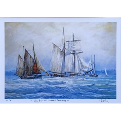 JM Misslen - Vieux Gréements en Baie de Douarnenez