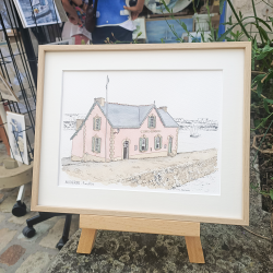 Claire Montaigne - Audierne, Finistère - rue
