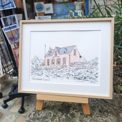 Claire Montaigne - Concarneau, Lanriec - rue