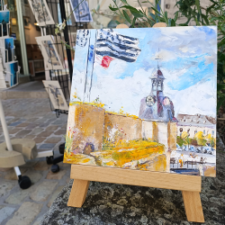Alain Muller - Au vent - Concarneau - carré
