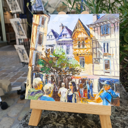 Alain Muller - Façade Rue Kéréon  - carré
