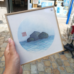 CL Sumie - Horizon des souvenirs - Bleu IV