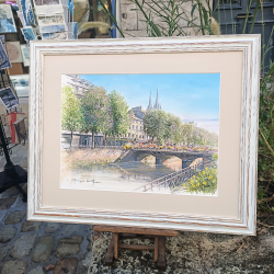 JM Misslen - Quimper, Les Quais - rue