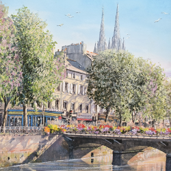 JM Misslen - Quimper, Les Quais - détails