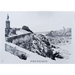 Raphaël Douguet - Pors Poulhan - Tirage d'art