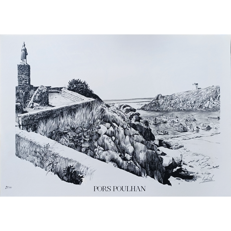 Raphaël Douguet - Pors Poulhan - Tirage d'art