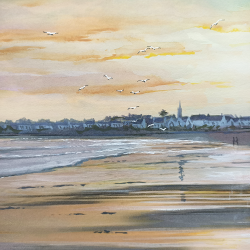 JM Misslen - L'Ile-Tudy, La Grande Plage - détails