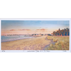JM Misslen - Soleil levant Plage de l'Ile-Tudy