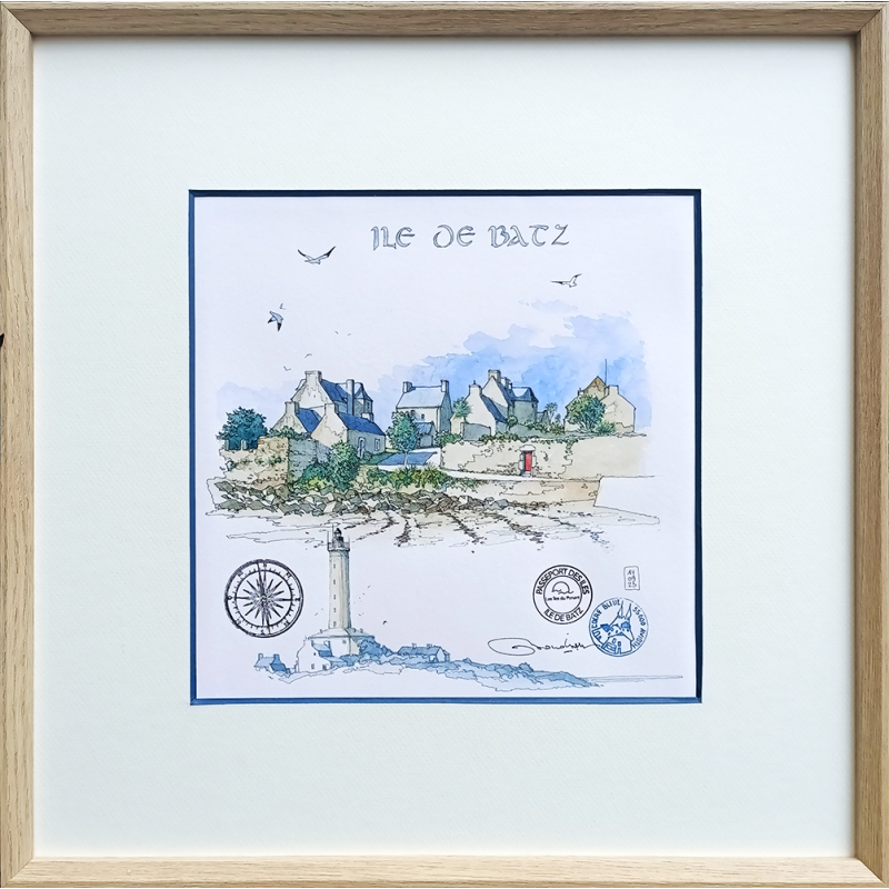 Ile de Batz - Le Bourg et le Phare