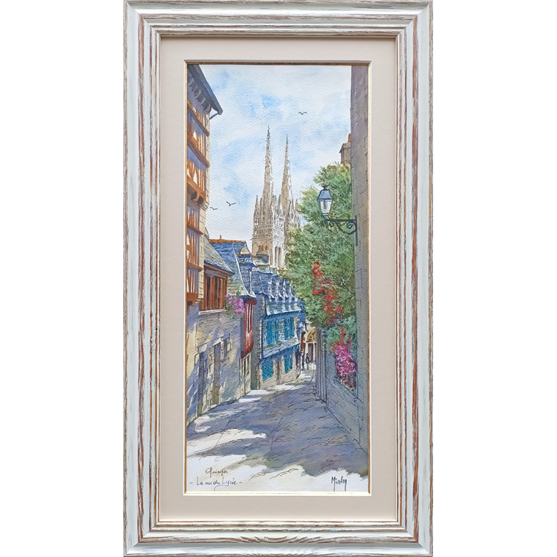 JM Misslen - Quimper, La Rue du Lycée