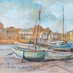 JM Misslen - Le Port de St Goustan - Auray - détails