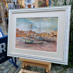 JM Misslen - Le Port de St Goustan - Auray - encadré