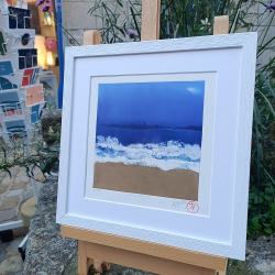 Danièle Jego - Bord de mer I - encadré Danièle Jego - Bord de mer I - encadré