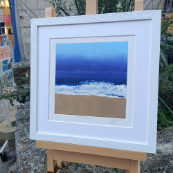 Danièle Jego - Bord de mer II - encadré Danièle Jego - Bord de mer II - encadré