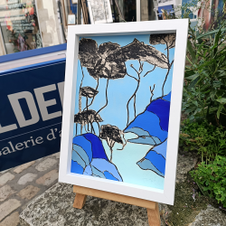 Audrey Hemery - Rive Bleue  - encadré  - mis en situation Audrey Hemery - Rive Bleue  - encadré  - mis en situation