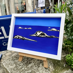 Audrey Hemery - Pleine mer - encadré - mis en situation