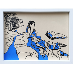 Audrey Hemery - Le Doigt de Dieu - encadré