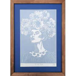 Marion Romain - La Tête haute - bleu clair