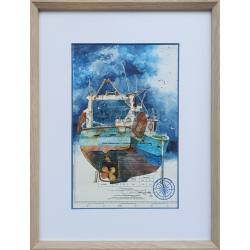 Alain Baudson - Chalutier au repos