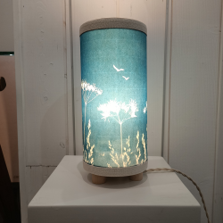 LinoLino - Pissenlits et deux oiseaux - Taille S - allumé