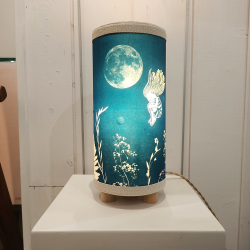 LinoLino - Jeune fille sous la lune - Taille S - allumé