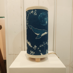 LinoLino - Deux baleines sous la lune 2 - Taille S - éteint