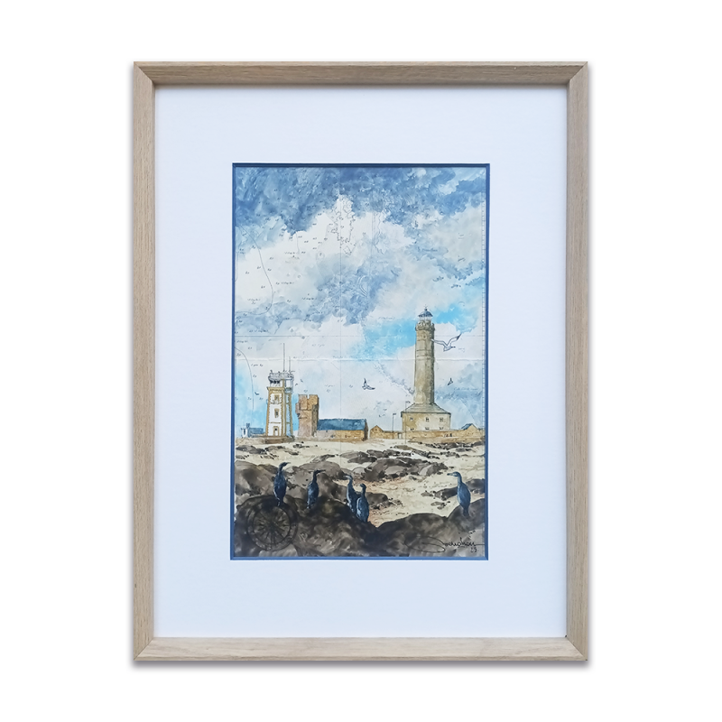 Alain Baudson - Commérages à St-Pierre - Pointe de Penmarc'h - site